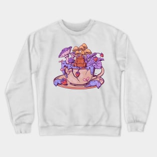 Froggy Fungi Teacup Crewneck Sweatshirt